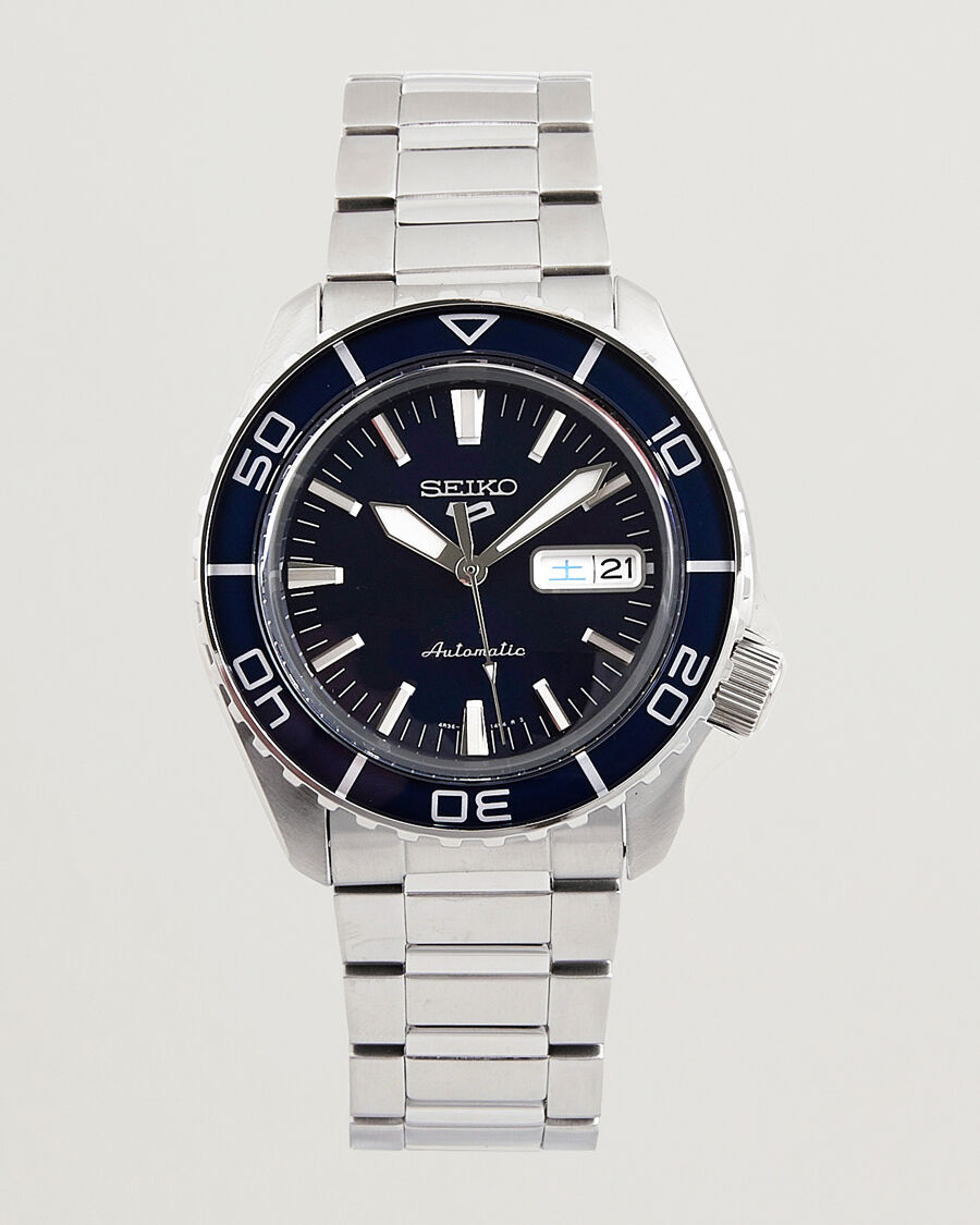 Seiko 5 Sports Automatic Diver Steel 42mm Blue Dial men One size Blå