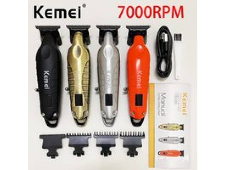 Kemei KM-2293 Originele elektrische tondeuse Oplaadbare tondeuse LCD-scherm Kapper Professionele snijmachine