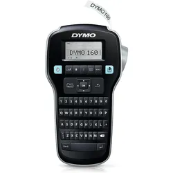 Dymo LabelManager 160, Beschriftungsgerät, Schwarz, Silber