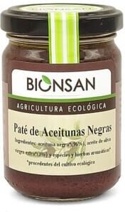 Bionsan Paté De Azeitonas Pretas Eco Vegan 140g