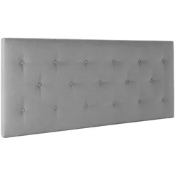 KOPFTEIL Turin 160x60 cm Grau