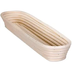 Städter Gärkorb Baguette, 36 cm, Backutensilien, Braun