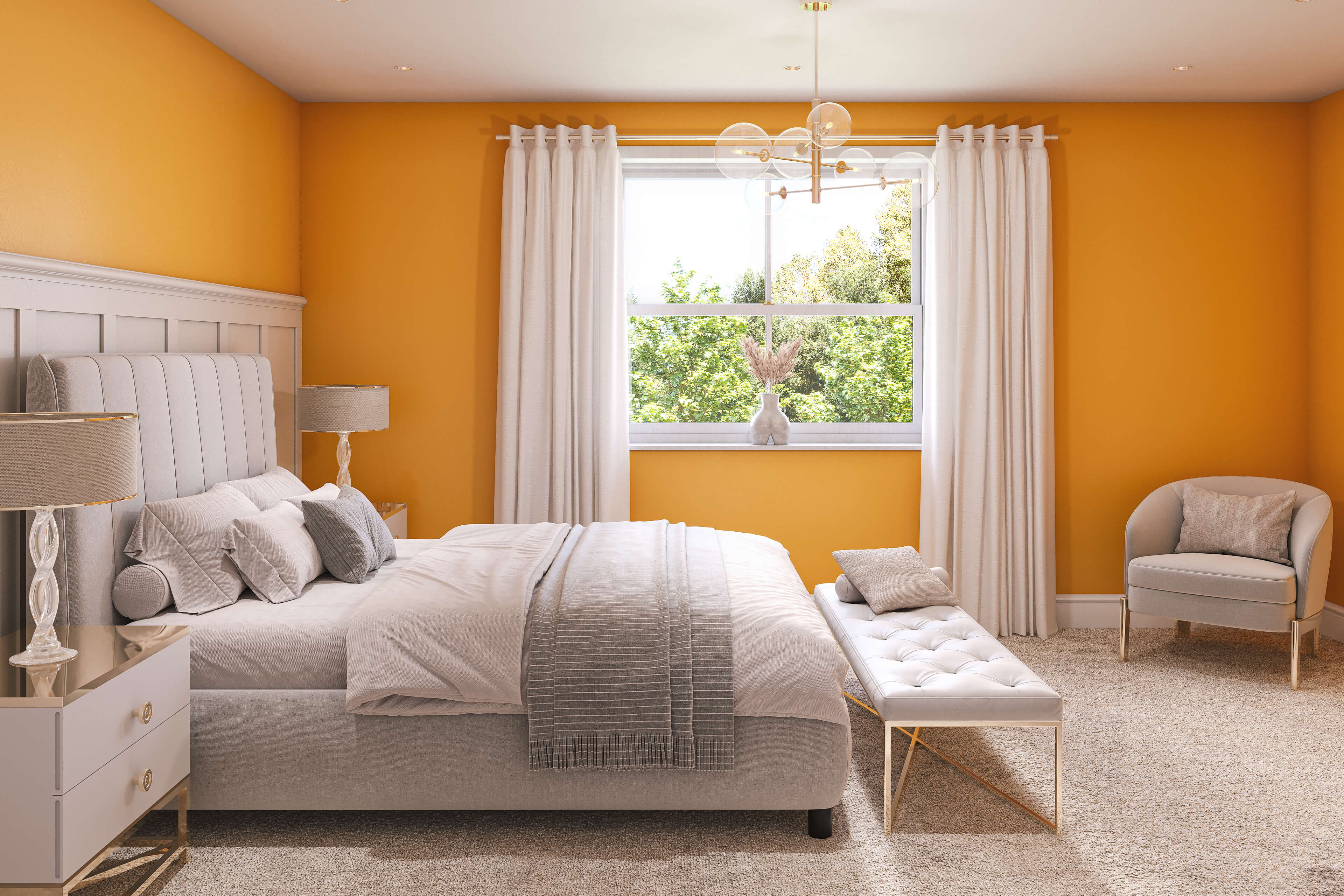 Hemway Peel and Stick Sample - Interior Paint - Honeycomb Yellow