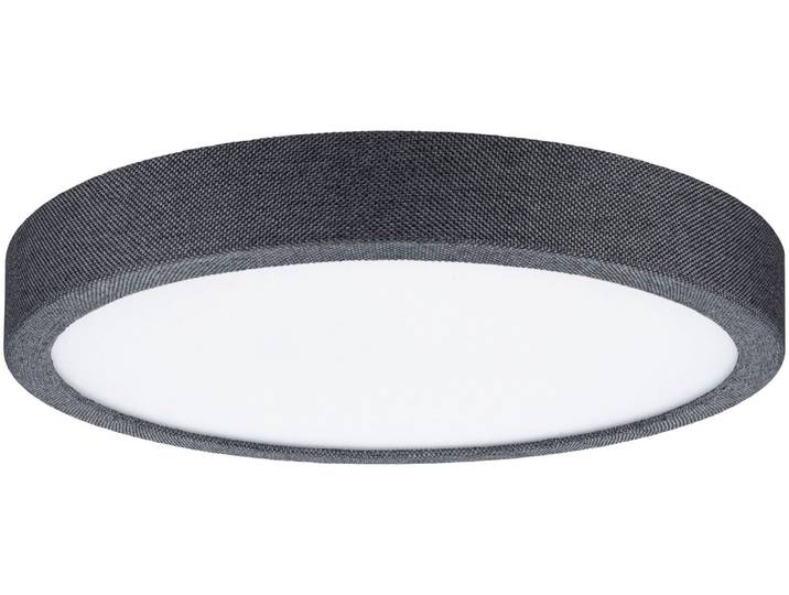 PAULMANN LED Panel Cosara 15W 4000K 300mm IP44 , grau (dunkelgrau), 1, Ø 30cm H: 6,2cm, Leuchten, LED Panel