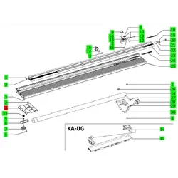 Festool Auflageblech für KA-UG-R