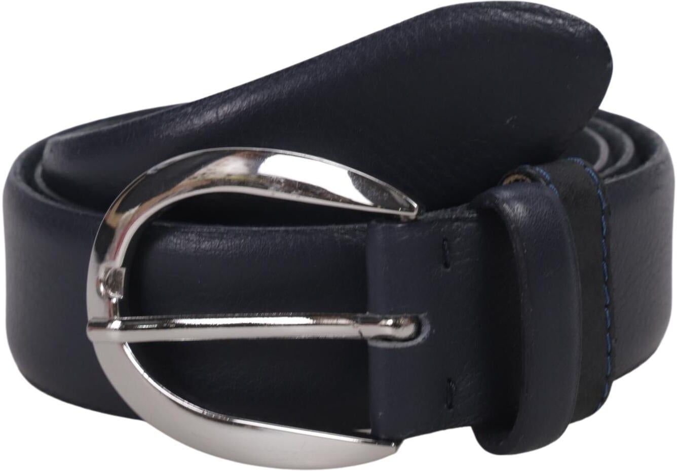 Schuchard Friese Damen Gürtel, Marineblau, Gr. 90, Leder - Second Hand