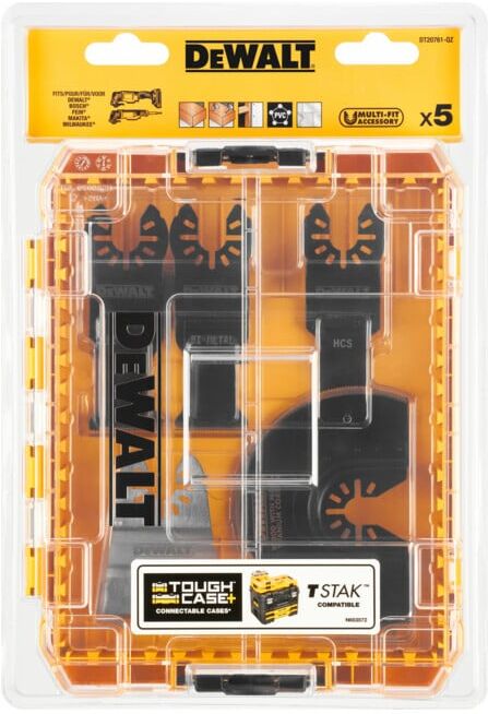 Kit d'accessoires multi-outils DEWALT 5 pièces (DT20761-QZ)