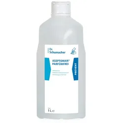 Dr. Schumacher Aseptoman® Parfümfrei 1 L Hygienische und chirurgische Händedesinfektion