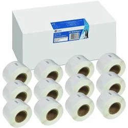 Zebra Etikettenrollen für Etikettendrucker »99010« 28,0x89,0 mm 12x 130 Etiketten 