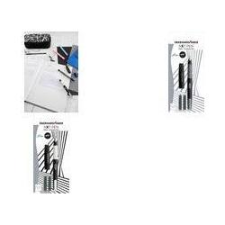 Faber-Castell EBERHARD FABER Füller NXT Pen schwarz/weiss Feder M RH LH 2 Tintenpatronen Blister (1x) (551005)