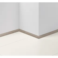 Parador Leisten Sockelleiste Dekorfolie Teak Dekor D001 Viertelstab 2200x14x20 mm