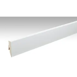MEISTER Fußleiste Profil 3 PK Weiß DF (RAL 9016) 02266 - 2380 mm