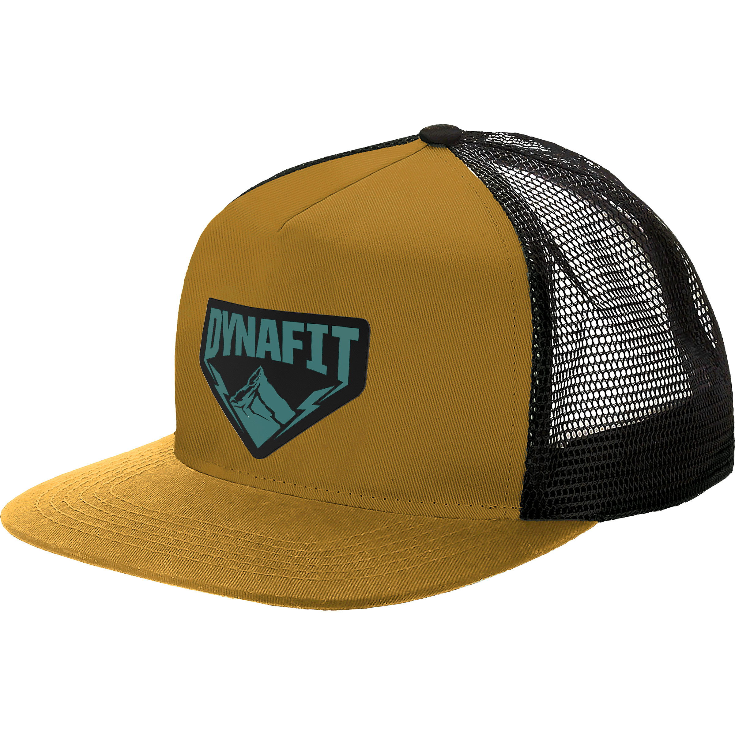 Dynafit Patch Trucker Cap Basecaps gelb Lifestyle Hautfreundlich