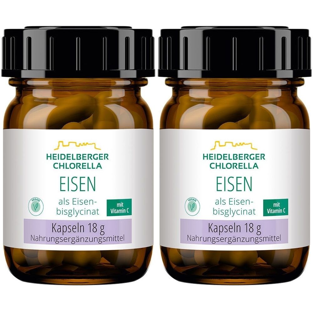 Eisen ALS Eisenbisglycinat Kapseln 2x 2x90 St
