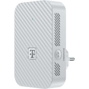 Telekom WLAN-Repeater Speedport 7 WLAN Verstärker, bis 6400 Mbit/s, 5GHz & 2,4GHz, mit Mesh-WLAN & LAN Anschluss