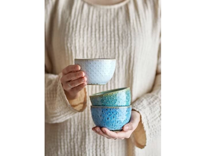Set de bols Harriet 3 pièces Ø 10cm Bleu