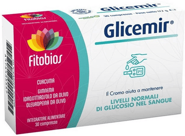 Fitobios Glicemir Integratore Per La Circolazione 30 Compresse