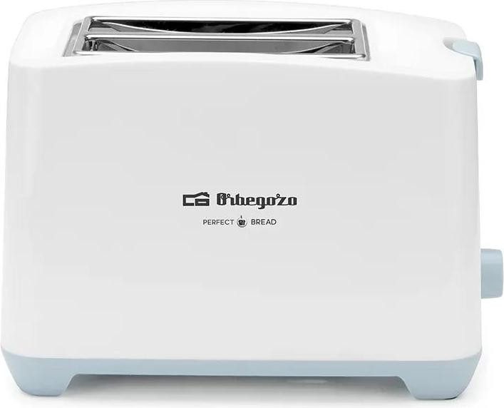 Orbegozo TO 3020 broodrooster met 2 messen, Grijs en Wit, 750 W