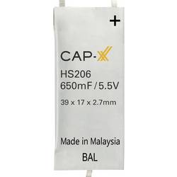 CAP-XX HS206F Super-Cap Kondensator 650 mF 5.5 V 1 St. Box