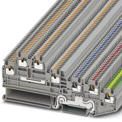 Phoenix Contact 3244473 Initiatoren-/Aktorenklemme Push-In-Klemme Grau 50 St. Piece