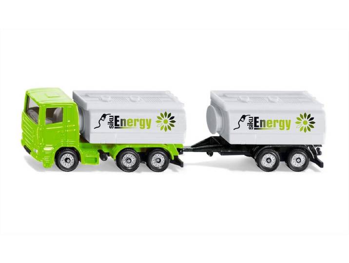 Siku Energie Tankwagen en Trailer - Groen, 152 cm