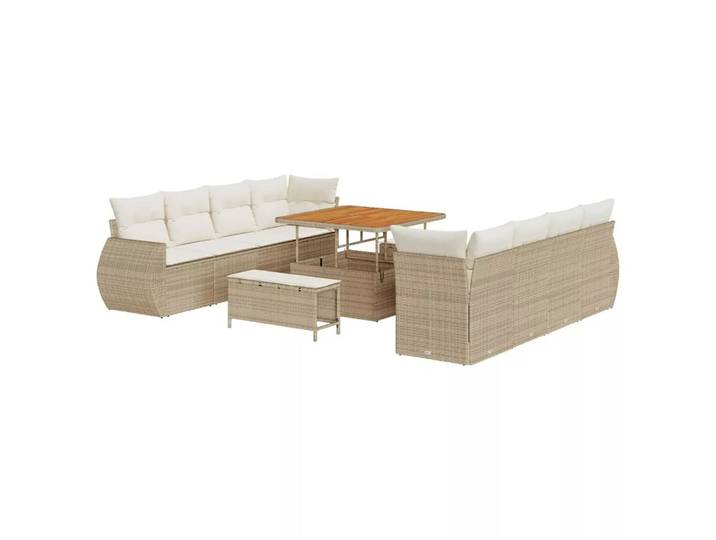 VidaXL - Modulare sofagarnitur poly-rattan, One Size, Multicolor