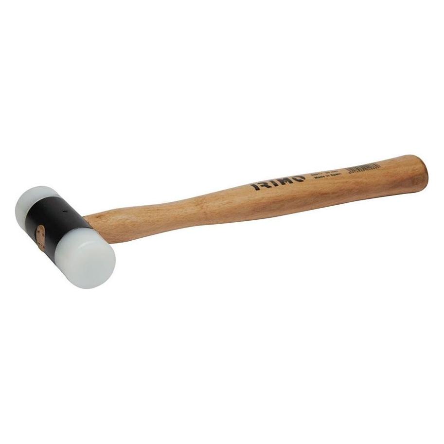 Irimo Gummihammer mit Nylonkopf, 22 mm, Holzgriff (145 g) (34784276)