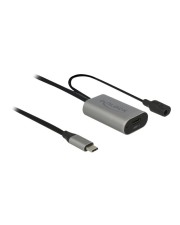 Delock Aktives USB 3.1 Gen 1 Verlängerungskabel Type-C 5 m Kabel Digital/Daten 5 m (85392)