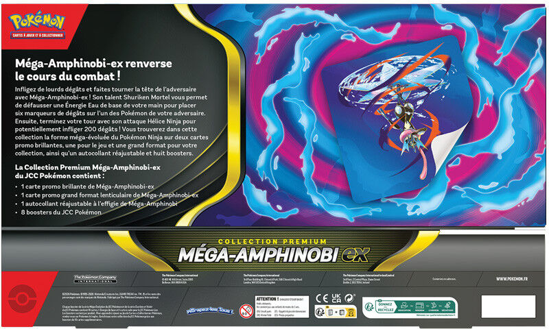 Pokémon : Coffret Premium Méga-Amphinobi-Ex