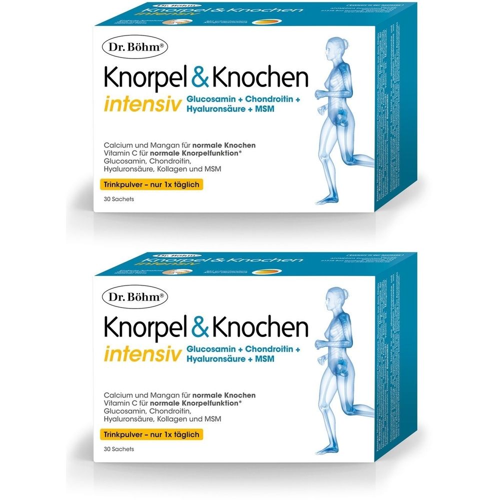 Dr.böhm Knorpel & Knochen intensiv Trinkpulver 2x 2x30x5,7 g Pulver