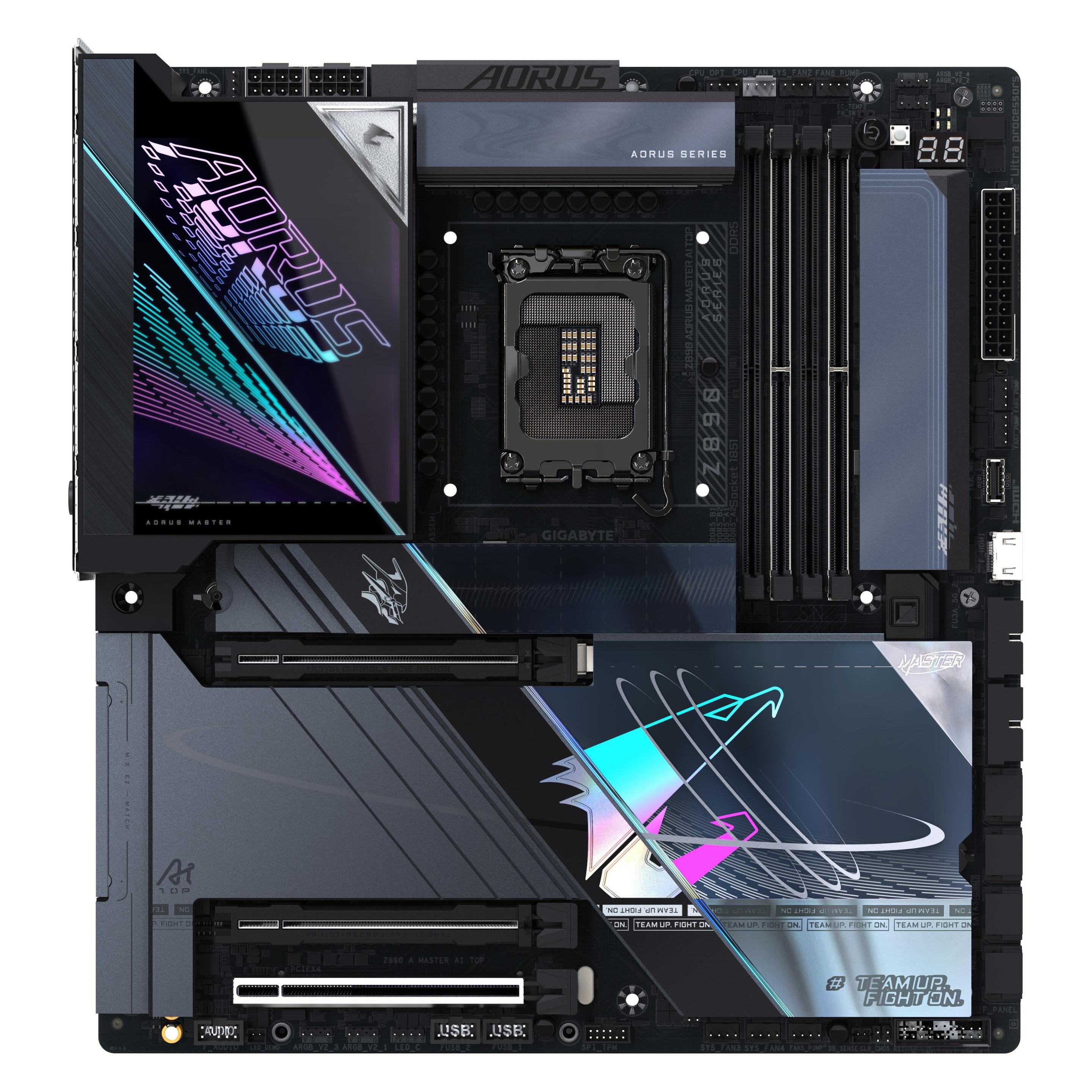 Gigabyte Z890 AORUS Master AI TOP (LGA 1851, Intel Z890) (Z890 A MASTER AI TOP)