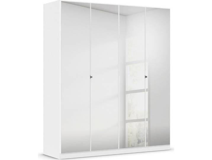 rauch Drehtürenschrank Reflect mit Spiegelfront, inkl. praktischer Inneneinteilung und Stoffboxen-Set