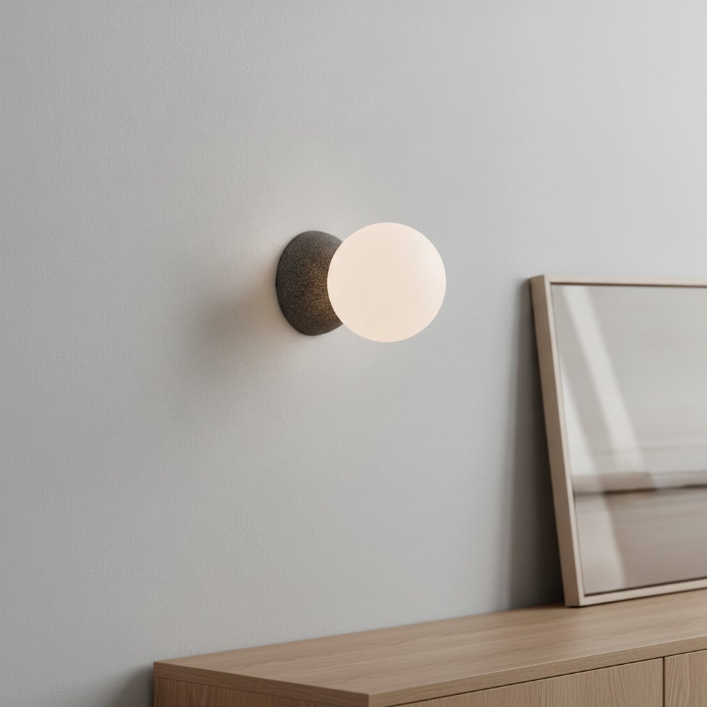 Lyora Wandlamp Zero grijs en wit