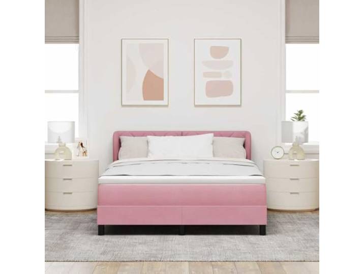 KTHLBRH Doppelbett 160x200 Samt Dunkelgrau Kopfteil verstellbar, modernes Design, inklusive Matratze, minimalistischer Stil