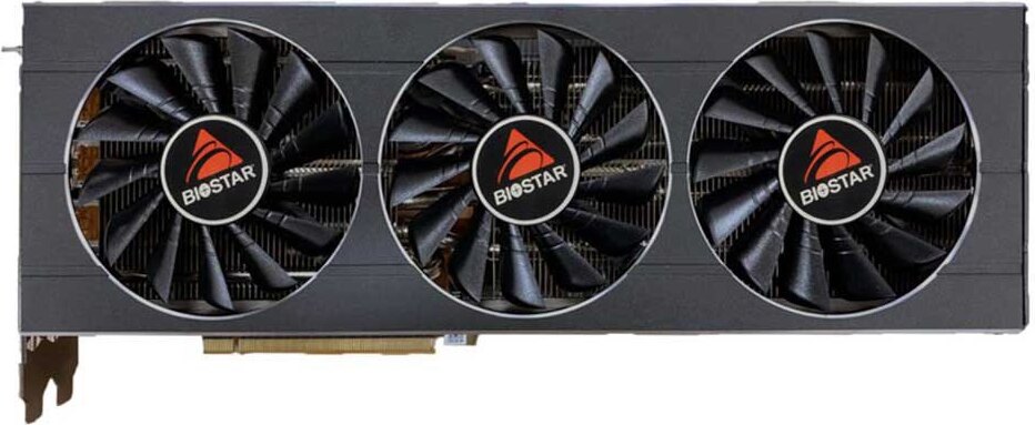 Biostar Vn3806rmt3 Rtx 3080 10gb Gddr6x Grafikkarte Schwarz Schwarz One Size