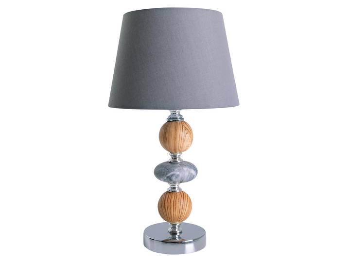 Araga Lampe de table E14 Ø20cm Gris