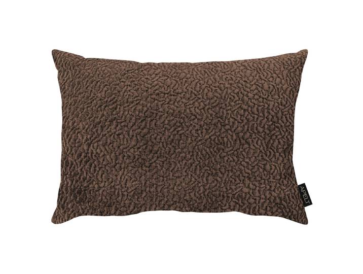 Coussin décoratif Toulouse Marron/Marron 35 x 45cm Gamme chenille