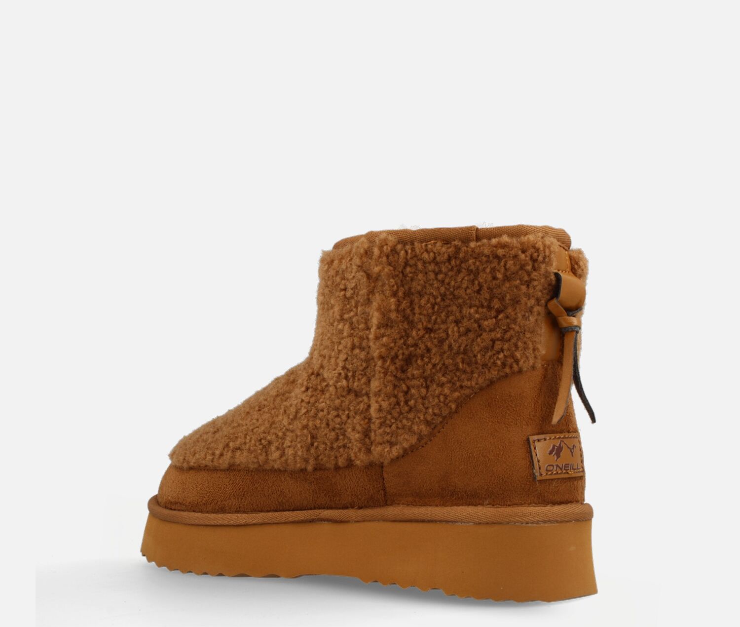 Winterboots O'NEILL "AVALORIA F PLATFORM WOMEN MID", Damen, Gr. 36, braun (chestnut), Synthetik, Textil, Schuhe Winterboots chestnut 36