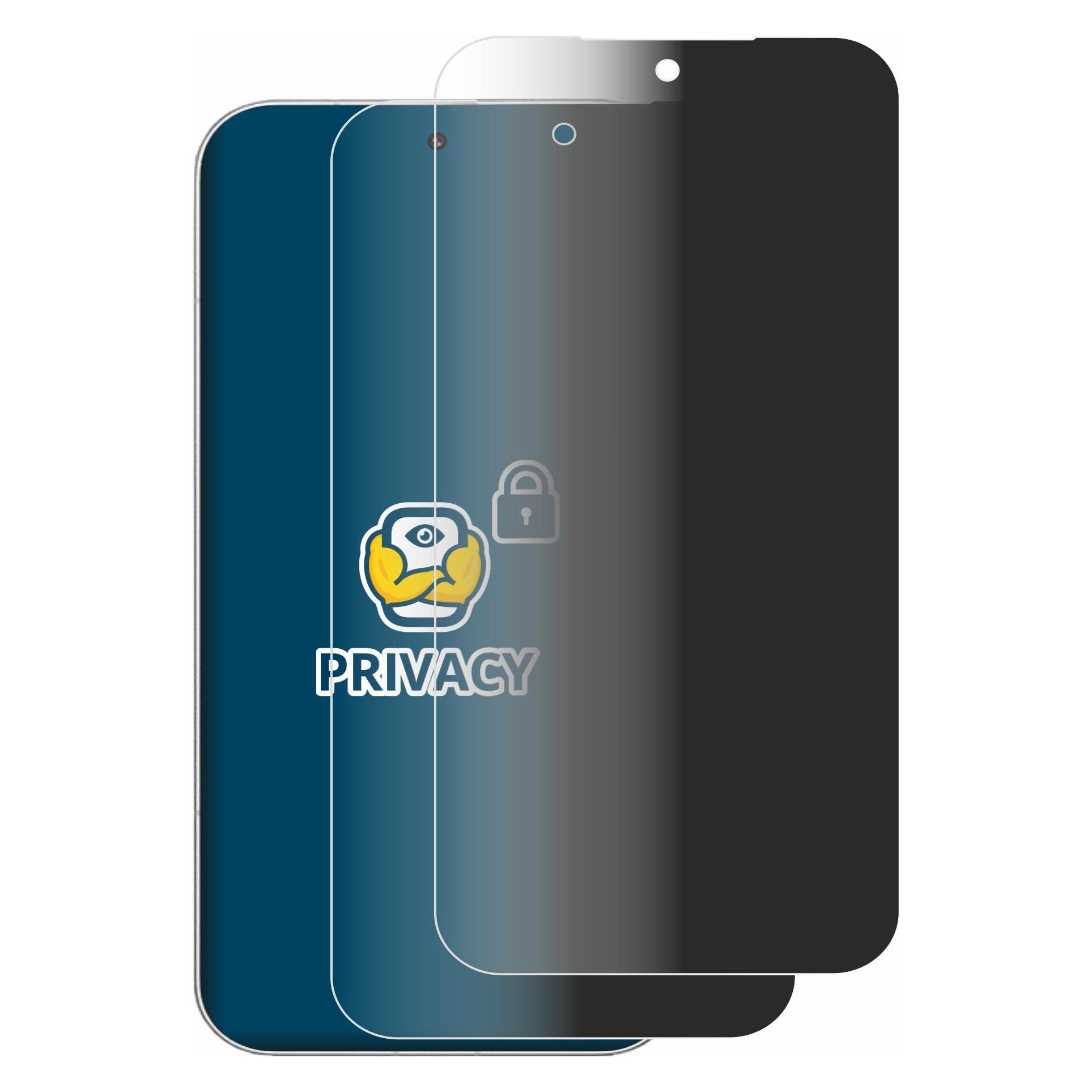 Brotect Sichtschutzfolie für Xiaomi 17 Ultra Anti-Spy Privacy Folie Blaulicht-Schutz (2 Stk., Xiaomi 17 Ultra) (4361744)
