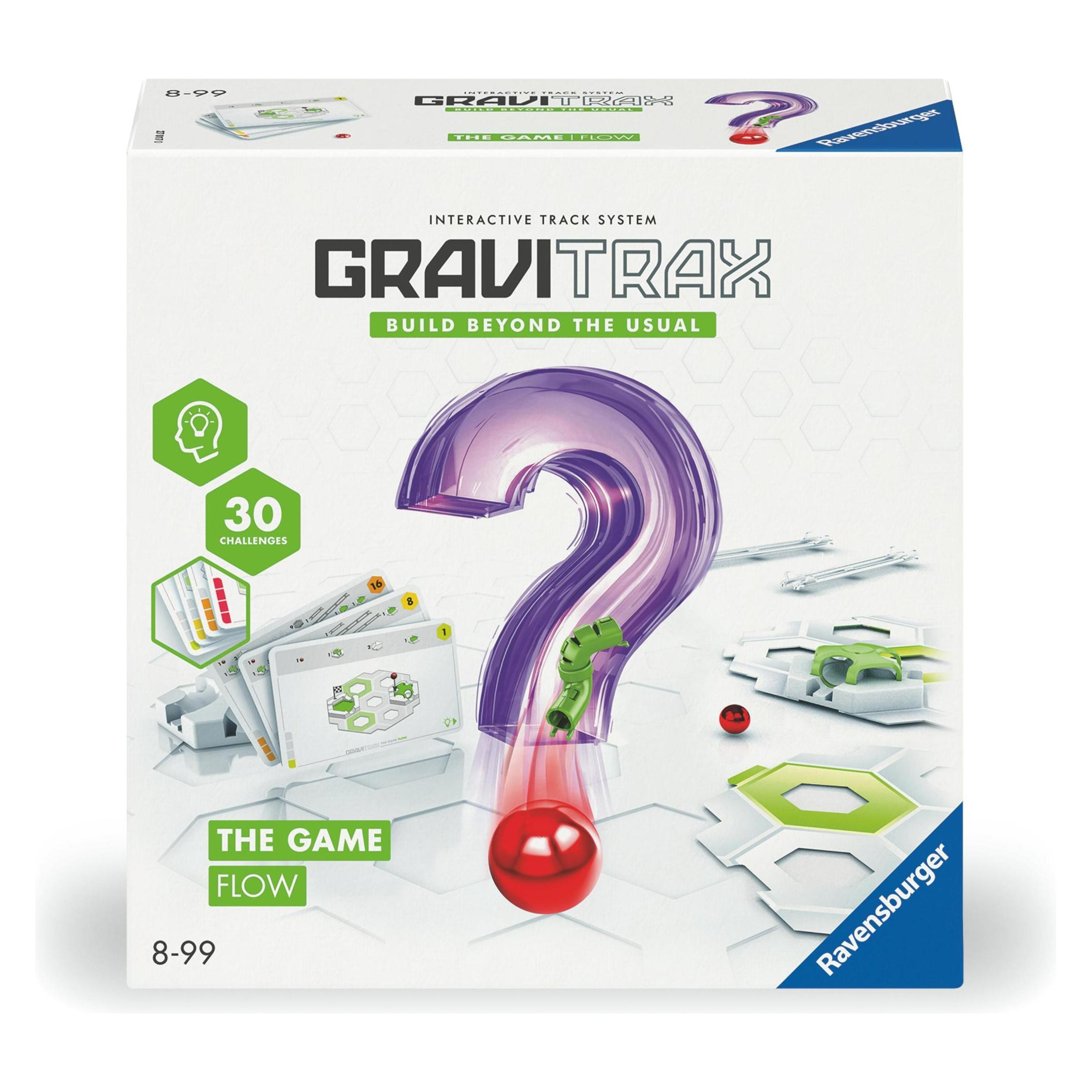 Ravensburger GraviTrax The Game Flow (Bulgarisch, Dänisch, Deutsch, Englisch, Estnisch, Finnisch, Französisch, Griechisch, Isländisch, Italienisch, Japanisch, Lettisch, Litauisch, Niederländisch, Norwegisch, Polnisch, Portugiesisch, Rumänisch, Russisch, Schwedisch, Slowakisch, Spanisch, Tschechisch, Türkisch, Ungarisch, 1 Spieler) (00.027.017)