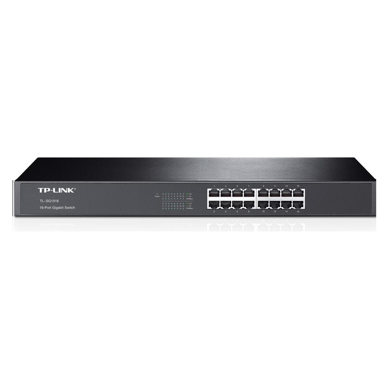 TP-Link Switch TL-SG1016 16 Port (16 Ports) (TL-SG1016)