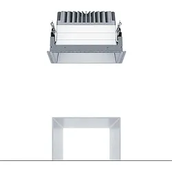 Zumtobel 60818292 LED Decken-Einbauleuchte P-INF Q190H 2500-930 LDO SM TL