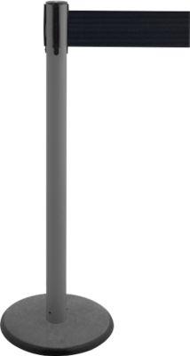 Gurtpfosten GLA 29, anthrazit, Gurt schwarz