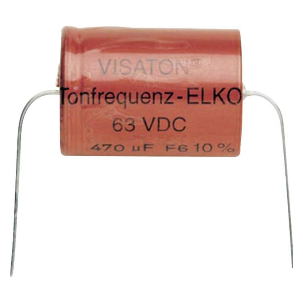 Visaton Tonfrequenz-Elko rauh 470 aeF (5396)