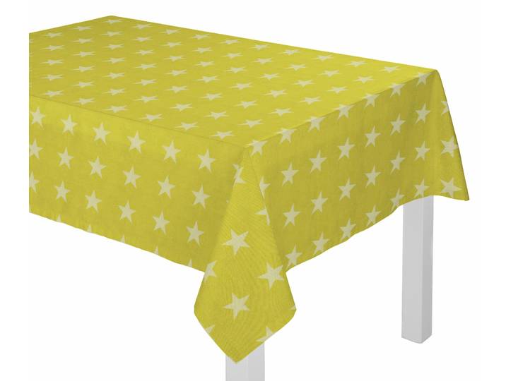 Tischdecke WIRTH Felino Gr. 2, grün, B:120cm L:120cm, Baumwolle, Polyester, Tischdecken, Tischdecke