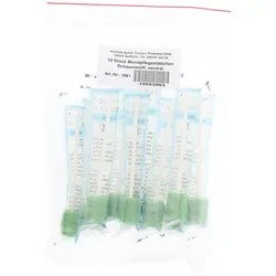 Mundpflegestäbchen Schaumstoff Neutral 10 St