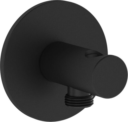Vitra Origin coude mural A4262536 noir mat, G 2000 / 801 , avec support de douchette