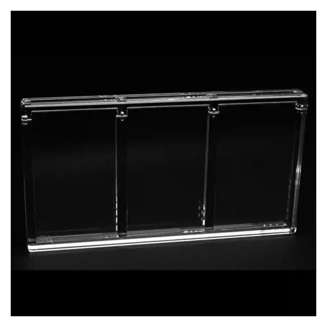 The Acrylic Box Acrylic Box Protezione PSA Display Case 3 slot (CAAE0003)