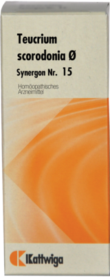 Kattwiga Arzneimittel GmbH SYNERGON KOMPLEX 15 Teucrium Urtinktur 50 ml 04129334