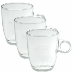 Pickwick Tee Glas, Teetasse, Tasse, Tee, Glas, big, 250 ml 2er Pack